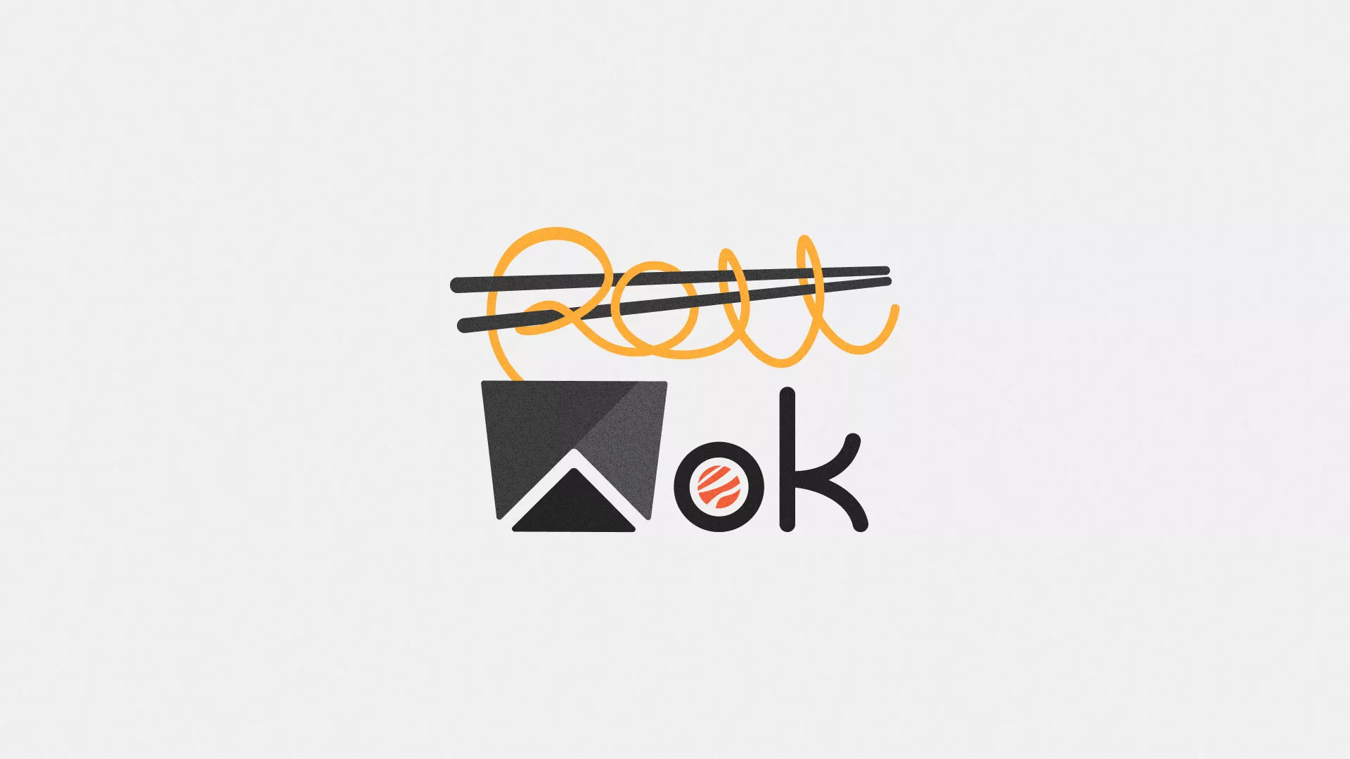 Разработка логотипа в Крымске для суши-бара «Roll Wok Club» Разработка логотипа в Крымске для суши-бара «Roll Wok Club»